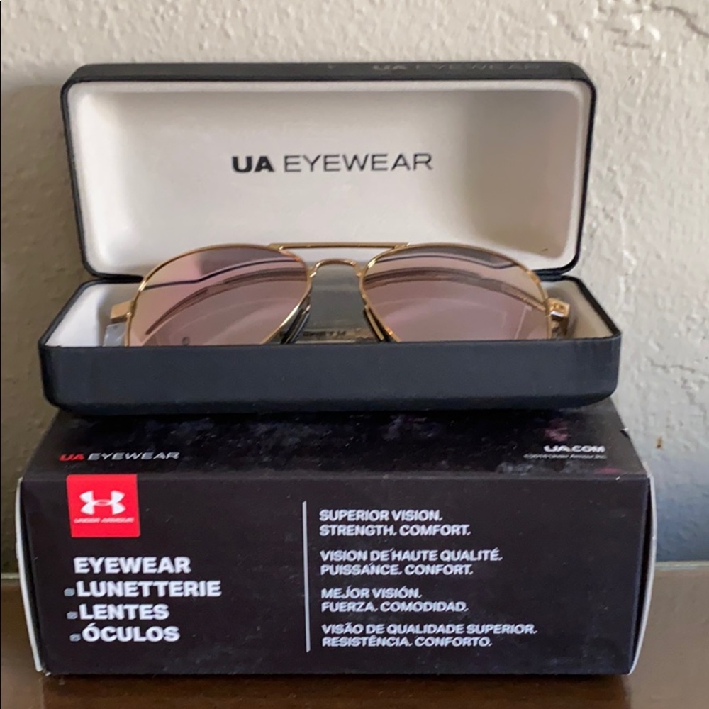 Under Armour Aviator Sun Glasses